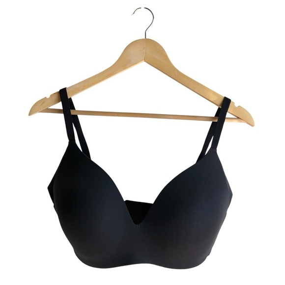 Knix WingWoman Bra 6+ Padded Wireless Black - Picture 4 of 6